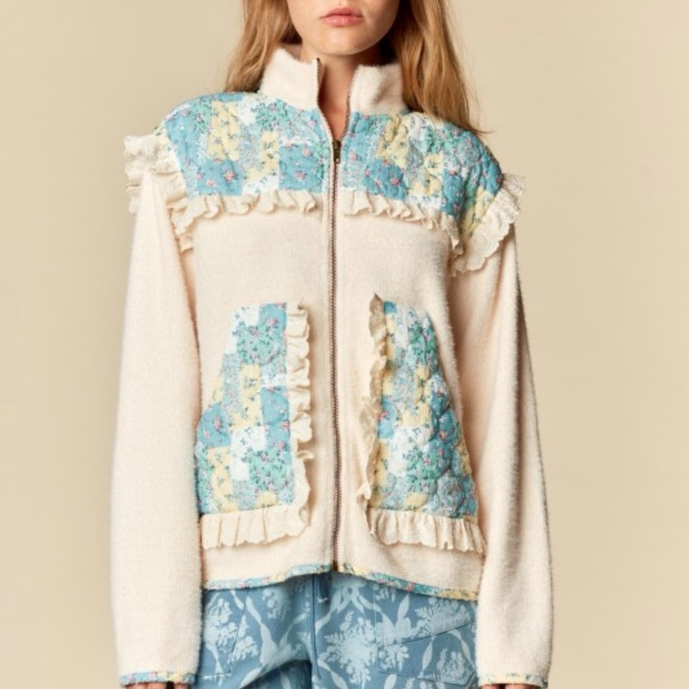 Seabloom Heirloom Jacket. Part of our Cottage by the Sea collection